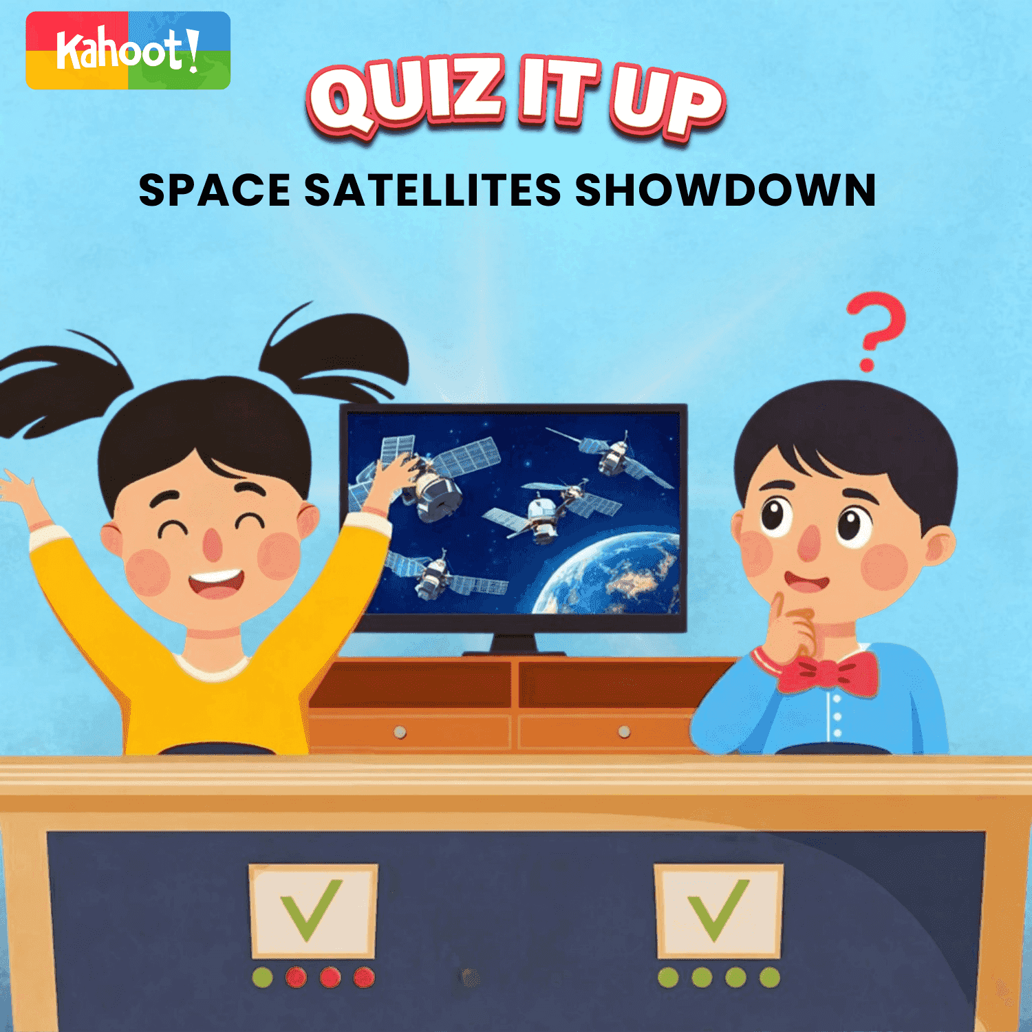 Quiz It Up: Space Satellites Showdown