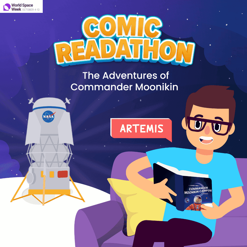 Comic readothon: The Adventures of Commander Moonikin